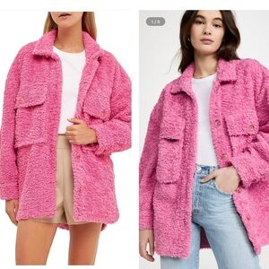 English Factory oversized Sherpa jacket size XS​​​